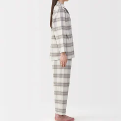 Pyjamas Et Vêtements D'Intérieur|Petits Accessoires^Muji Pyjama en flanelle sans couture latérale pour femme