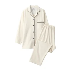 Pyjamas Et Vêtements D'Intérieur|Petits Accessoires^Muji Pyjama en flanelle sans couture latérale pour femme
