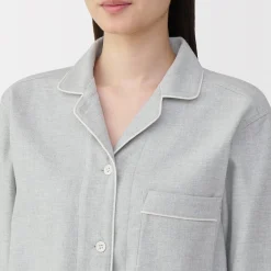Pyjamas Et Vêtements D'Intérieur|Petits Accessoires^Muji Pyjama en flanelle sans couture latérale pour femme