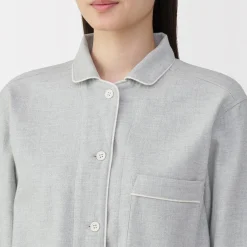 Pyjamas Et Vêtements D'Intérieur|Petits Accessoires^Muji Pyjama en flanelle sans couture latérale pour femme