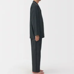 Pyjamas Et Vêtements D'Intérieur^Muji Pyjama en flanelle sans couture latérale pour homme