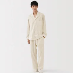 Pyjamas Et Vêtements D'Intérieur|Pyjamas Et Vêtements D'Intérieur^Muji Pyjama unisexe en khadi tissé à la main