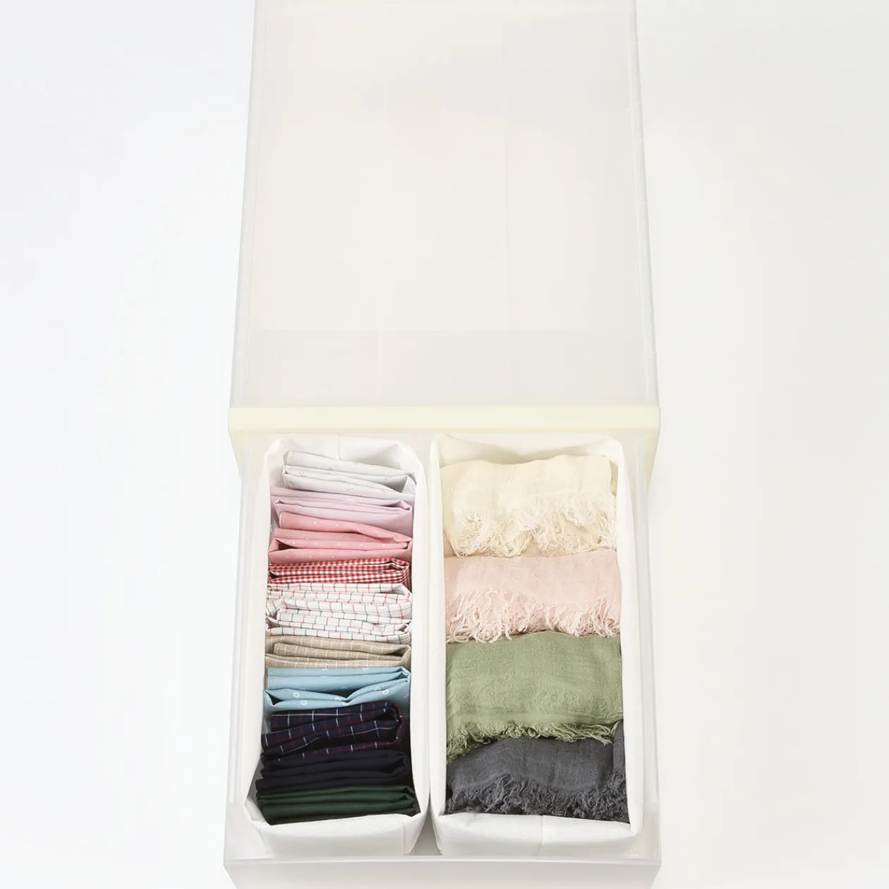 Rangements En Polypropylène|Rangements En Rotin^Muji Rangement individuel à hauteur ajustable L15X P32.5X H21cm