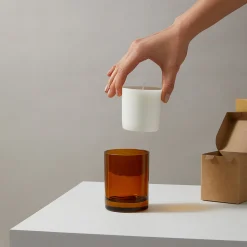 Bougies^Muji Recharge Bougie 1 mèche sel de mer et sauge