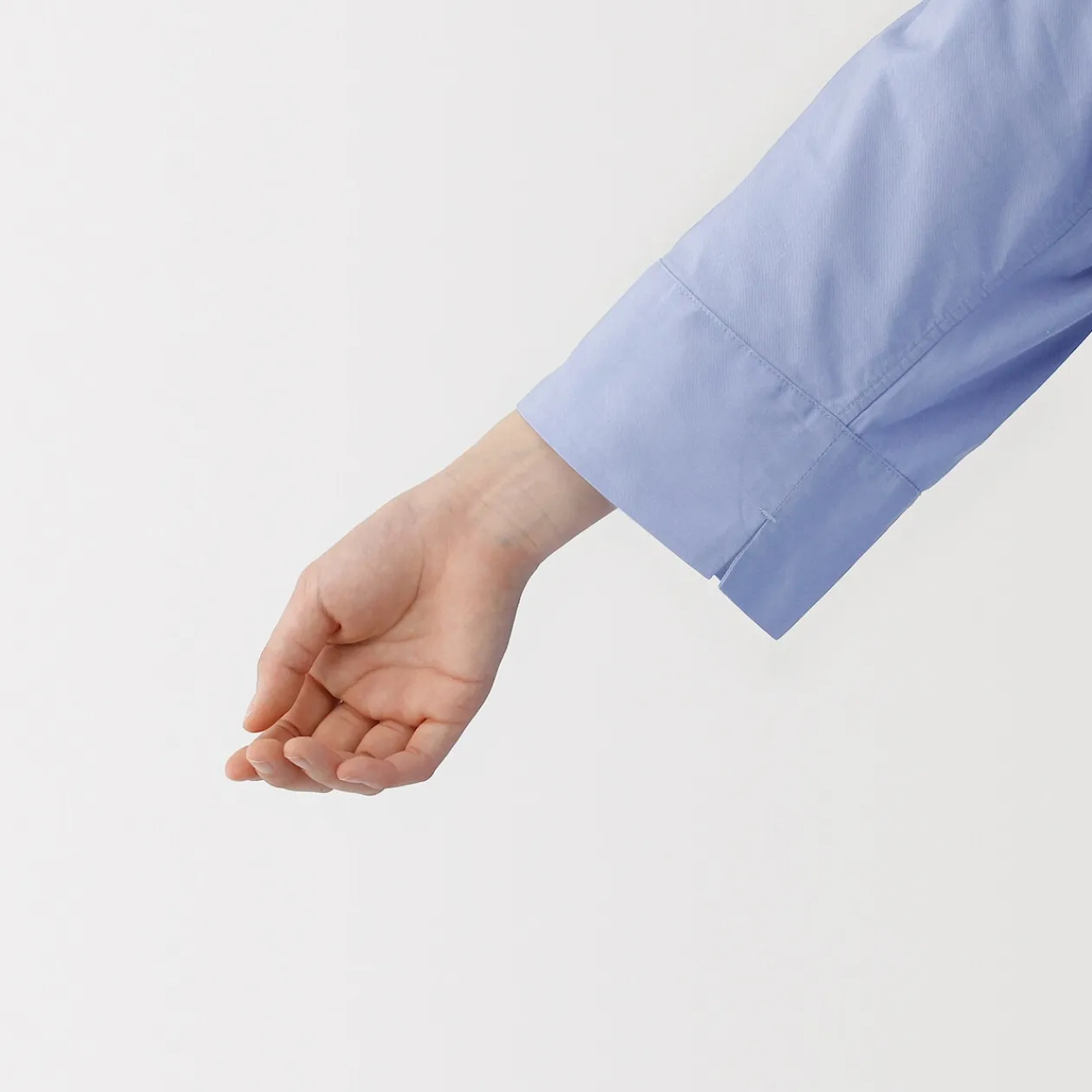 Robes Et Tuniques^Muji Robe chemise à col montant en popeline de coton biologique pour femme