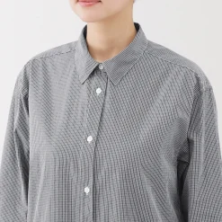 Robes Et Tuniques^Muji Robe chemise en coton large délavé pour femme