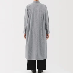 Robes Et Tuniques^Muji Robe chemise en coton large délavé pour femme