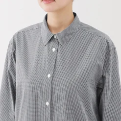 Robes Et Tuniques^Muji Robe chemise en coton large délavé pour femme