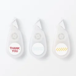 Fournitures De Bureau^Muji Rouleau de ruban adhésif décoratif - Merci