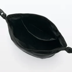 Sacs|Sacs^Muji Sac à bandoulière 2 positions déperlant et pliable Noir