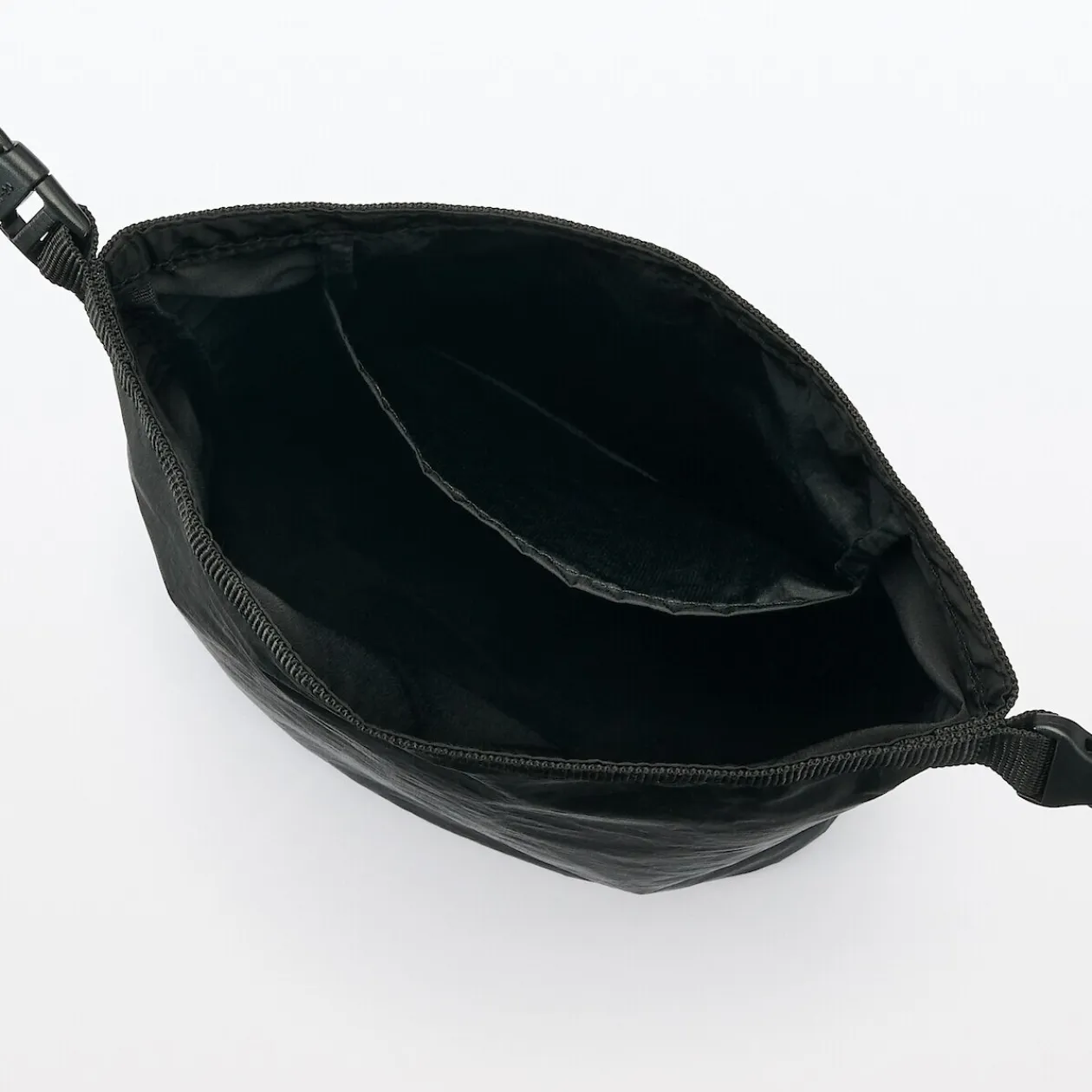 Sacs|Sacs^Muji Sac à bandoulière 2 positions déperlant et pliable Noir