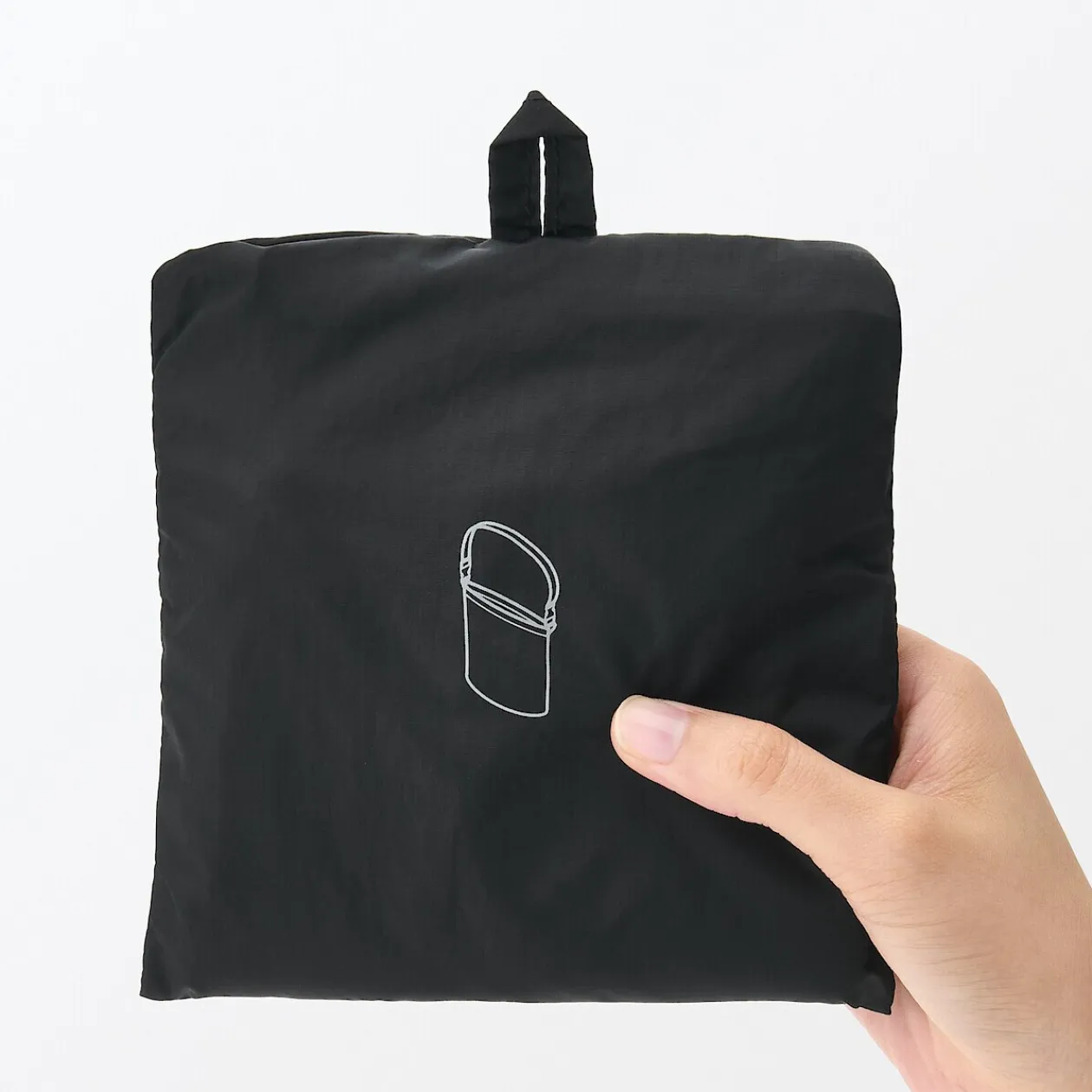 Sacs|Sacs^Muji Sac à bandoulière 2 positions déperlant et pliable Noir