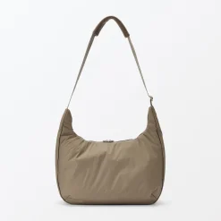 Sacs|Sacs^Muji Sac à bandoulière rembourré et déperlant en nylon recyclé