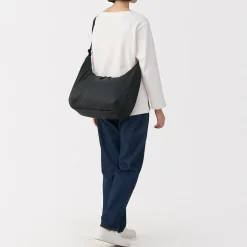 Sacs|Sacs^Muji Sac à bandoulière rembourré et déperlant en nylon recyclé