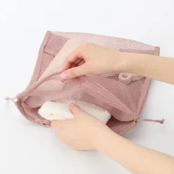 Packing Cubes Et Accessoires De Voyage^Muji Sac à cordon en maille - Modèle moyen