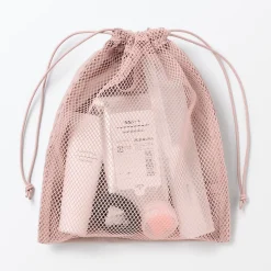 Packing Cubes Et Accessoires De Voyage^Muji Sac à cordon en maille - Petit modèle