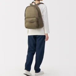 Sacs|Sacs^Muji Sac à dos rembourré et déperlant en nylon recyclé