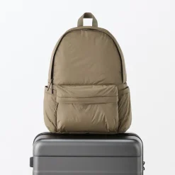 Sacs|Sacs^Muji Sac à dos rembourré et déperlant en nylon recyclé