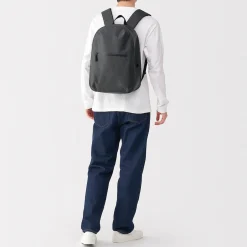 Sacs|Sacs^Muji Sac à dos étanche en polyester recyclé Gris Foncé