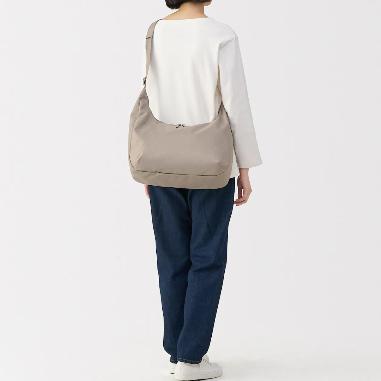 Sacs|Sacs^Muji Sac à main déperlant, porté à l'épaule ou en bandoulière