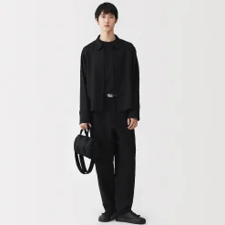 Sacs|Sacs^Muji Sac baril en nylon recyclé Noir