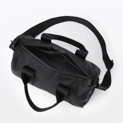 Sacs|Sacs^Muji Sac baril en nylon recyclé Noir