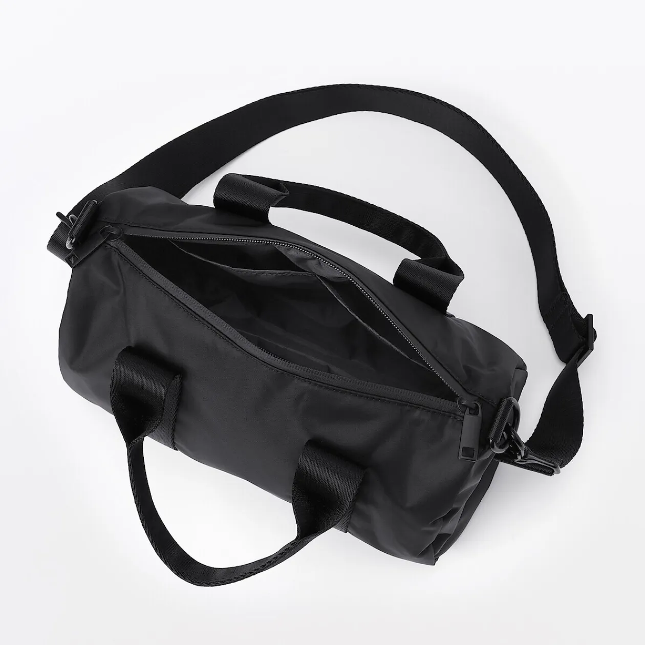 Sacs|Sacs^Muji Sac baril en nylon recyclé Noir