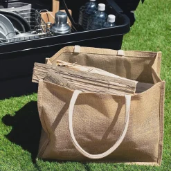 Sacs|Sacs^Muji Sac en jute A3 Naturel