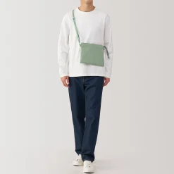 Sacs|Sacs^Muji Sacoche à bandoulière déperlante détachable.