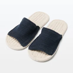 Chaussons|Chaussons^Muji Sandales en mélange de coton