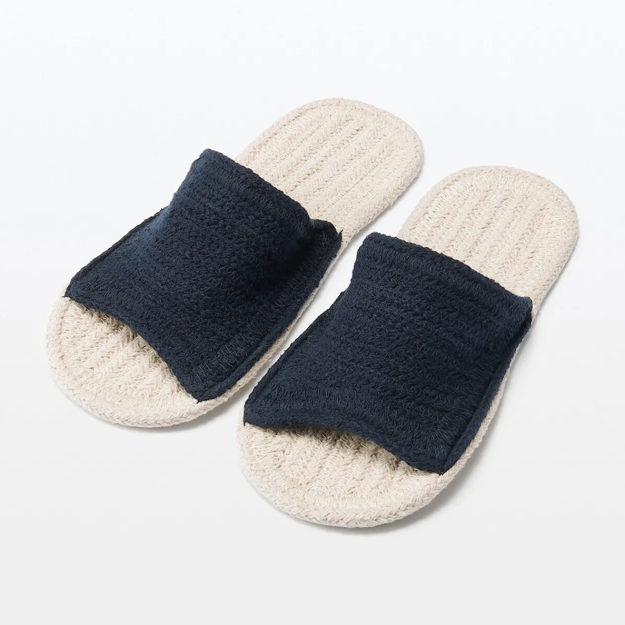 Chaussons|Chaussons^Muji Sandales en mélange de coton