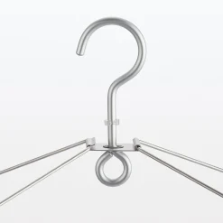 Produits D'Entretien Des Vêtements^Muji Séchoir rectangulaire pliable en aluminium ‐ 26 pinces