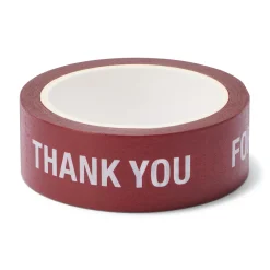 Fournitures De Bureau|Emballages Cadeaux^Muji Scotch d'emballage cadeau "Thank you" 15mm
