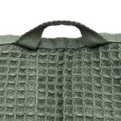 Serviettes De Bain^Muji Serviette gaufrée pour le visage en velours de coton bio