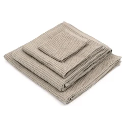 Serviettes De Bain^Muji Serviette gaufrée pour les mains en velours de coton bio