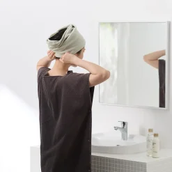 Serviettes De Bain|Accessoires Pour Cheveux^Muji Serviette sèche-cheveux extensible