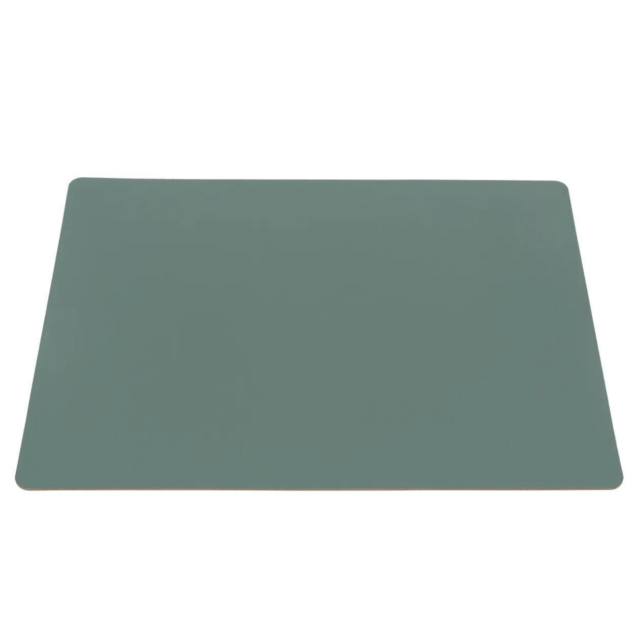 Linge De Table^Muji Set de table en cuir recyclé - rectangulaire, Eucalipto