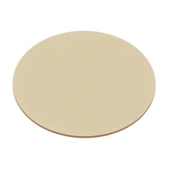 Linge De Table^Muji Set de table en cuir recyclé - Gris Cendré