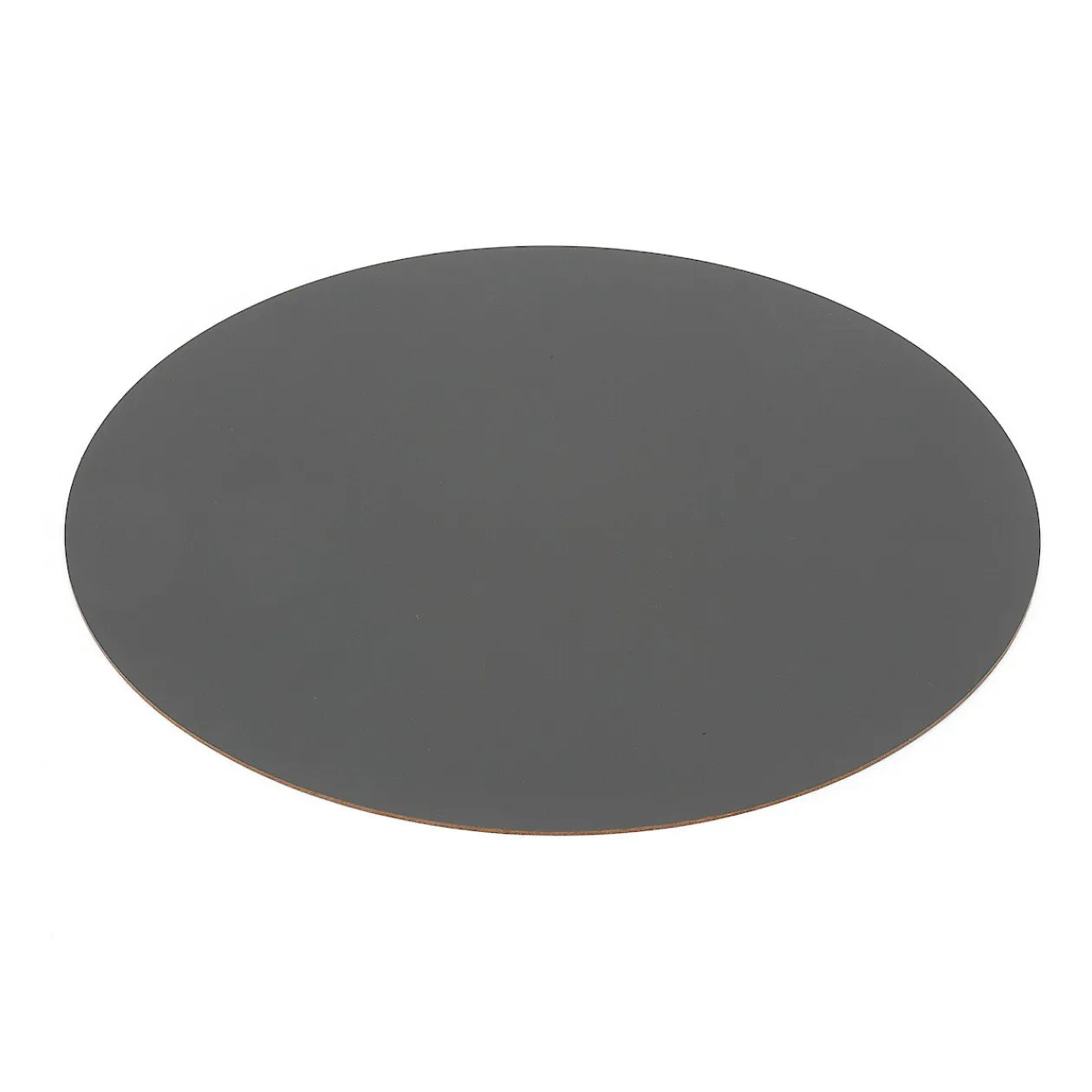 Linge De Table^Muji Set de table en cuir recyclé - Gris Cendré