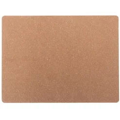 Linge De Table^Muji Set de table en cuir recyclé - rectangulaire, Graphite