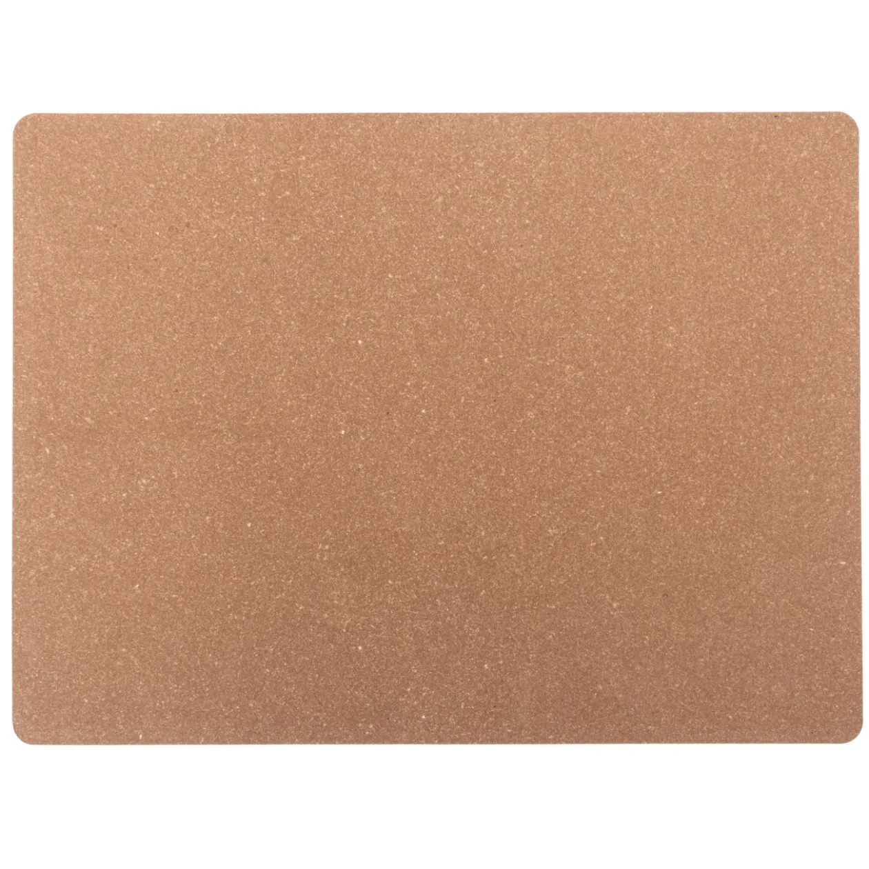 Linge De Table^Muji Set de table en cuir recyclé - rectangulaire, Graphite