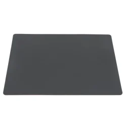 Linge De Table^Muji Set de table en cuir recyclé - rectangulaire, Graphite