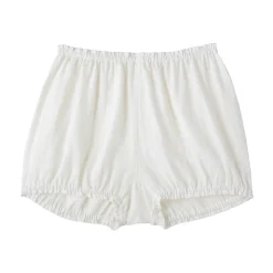 Sous‐Vêtements^Muji Short ballon en double gaze à pois dobby pour femme