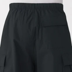 Pantalons Et Shorts^Muji Short cargo en mélange de coton délavé pour homme