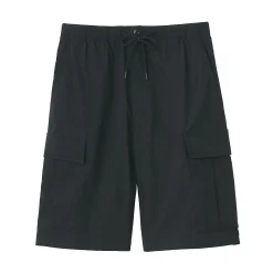 Pantalons Et Shorts^Muji Short cargo en mélange de coton délavé pour homme