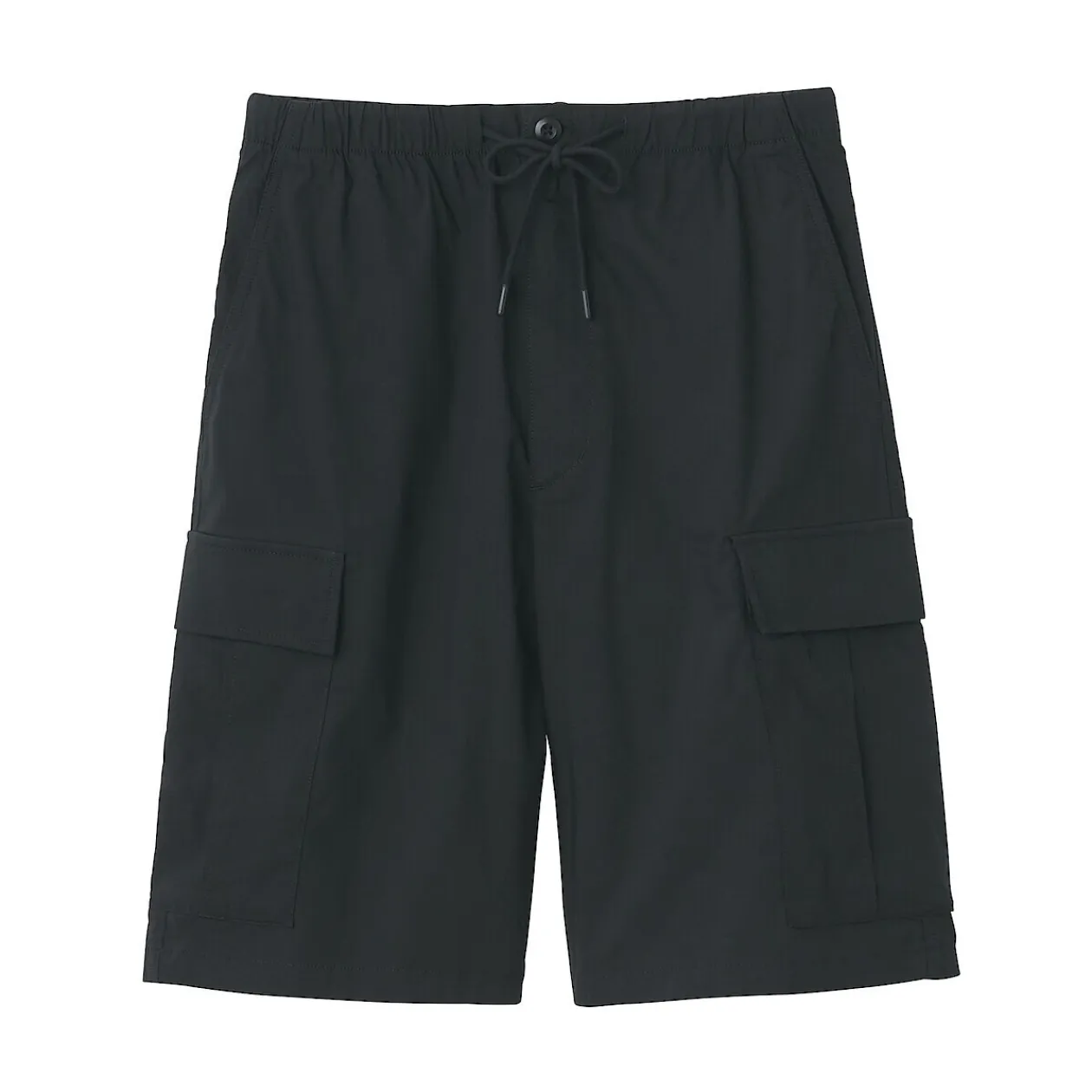 Pantalons Et Shorts^Muji Short cargo en mélange de coton délavé pour homme