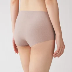 Sous‐Vêtements^Muji Short côtelé Soft Touch confortable pour femme