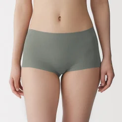 Sous‐Vêtements^Muji Short côtelé Soft Touch confortable pour femme