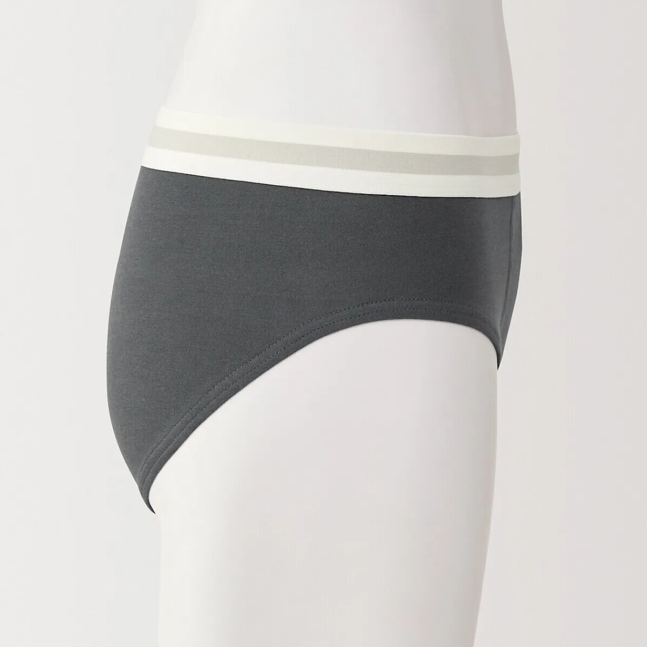 Sous‐Vêtements^Muji Slip en jersey de coton pour homme