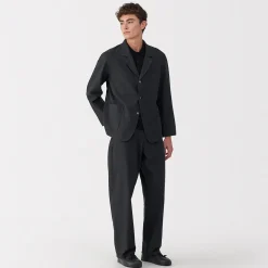 Chaussures^Muji Sneakers basses en cuir pour homme